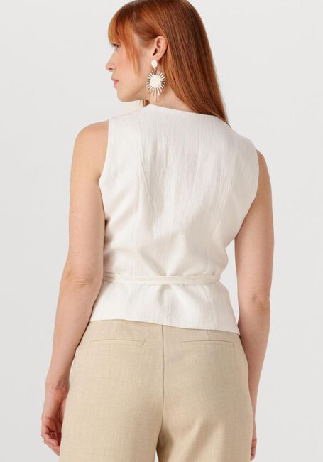 Witte NEO NOIR Gilet SAMARA RAMIE WAISTCOAT - large