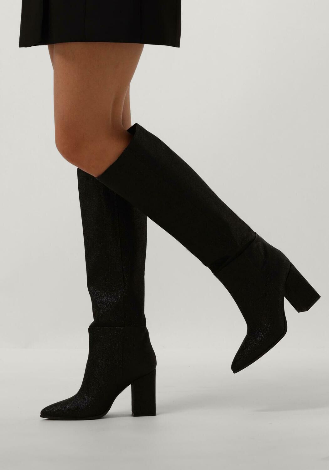 Quincy Sam Edelman Flo Block Heel Loafer Zwarte NOTRE-V Hoge