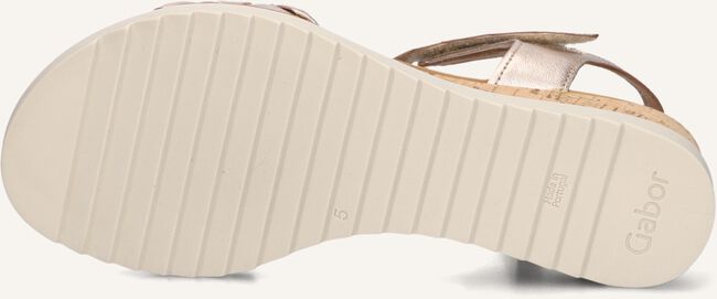 Roségouden GABOR Platte sandalen 759.2 Roségouden GABOR Platte sandalen 759.2 - large