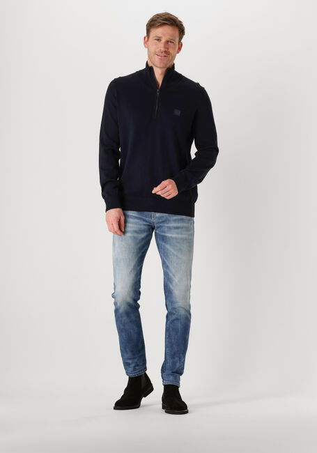 Donkerblauwe BOSS ORANGE Trui KANOBIX_S - large