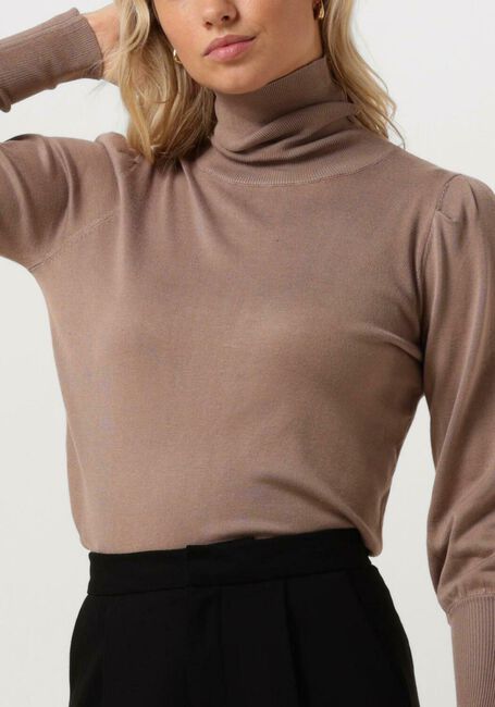 Camel NOTRE-V Coltrui BASIC KNIT BLOUSE - large