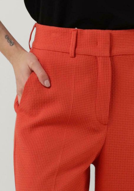 Oranje VANILIA Pantalon WAFEL WIDE LEG - large