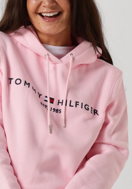 Lichtroze TOMMY HILFIGER Trui REGULAR HILFIGER HOODIE - large