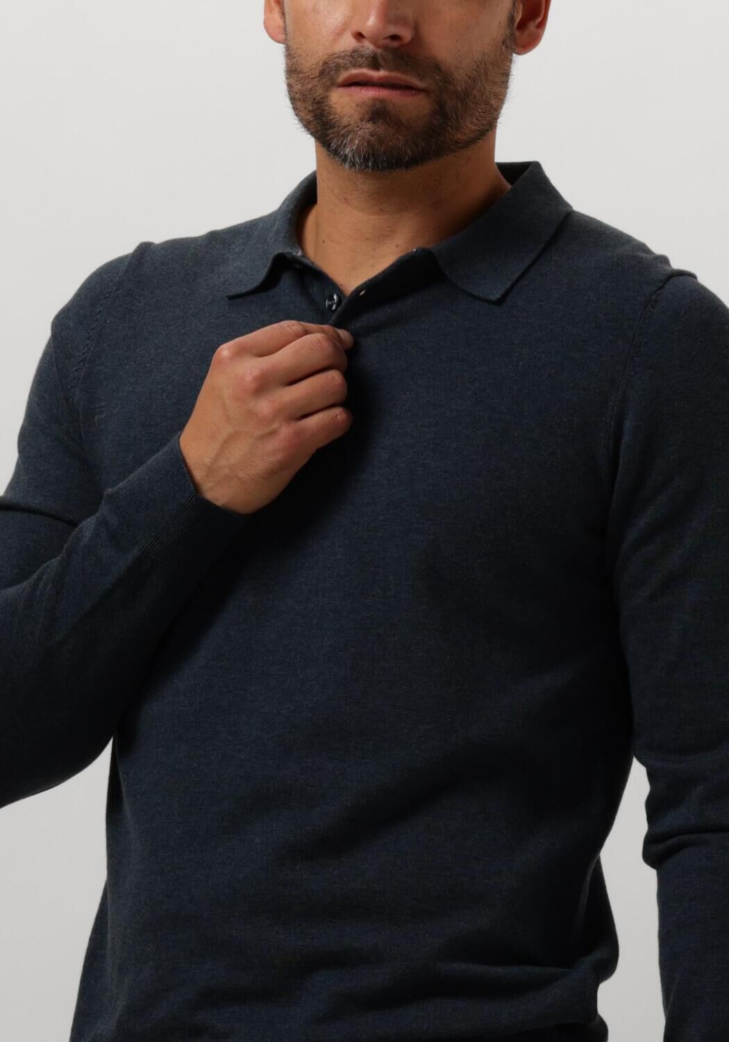 SAINT STEVE Heren Polo's & T-shirts Berend Blauw