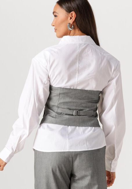 Lichtgrijze REFINED DEPARTMENT Tops & T-shirts STEIJN - large