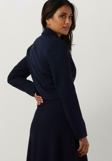 Donkerblauwe VANILIA Blazer SHORT BOXY BLAZER - large