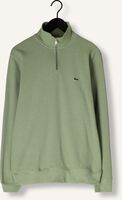 Groene LACOSTE Trui REGULAR FIT HIGH NECK ZIPPED SWEATSHIRT Groene LACOSTE Trui REGULAR FIT HIGH NECK ZIPPED SWEATSHIRT - medium
