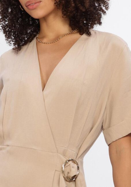 Beige TWINSET MILANO Midi jurk 261TT2554 - large