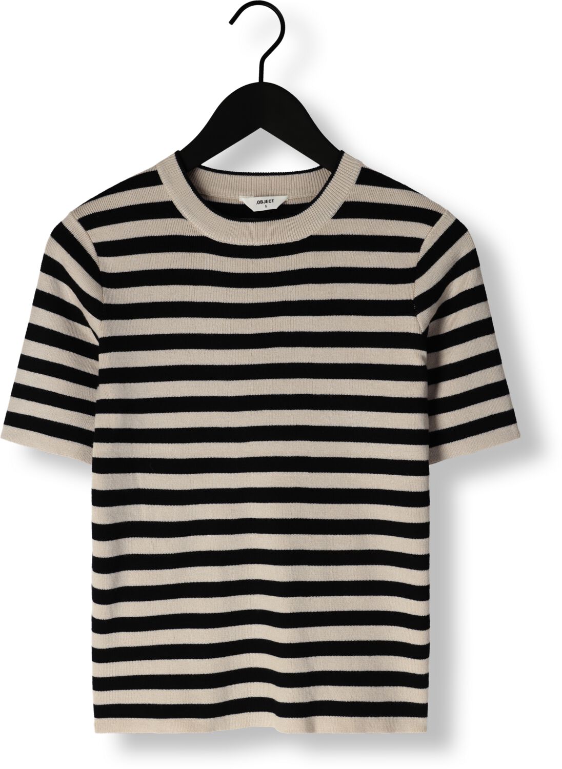 OBJECT Dames Tops & T-shirts Objester S s New Knit Pullover Zand