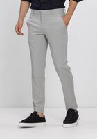 Grijze PLAIN Chino JOSHPL 826 STEEL GREY MELANGE