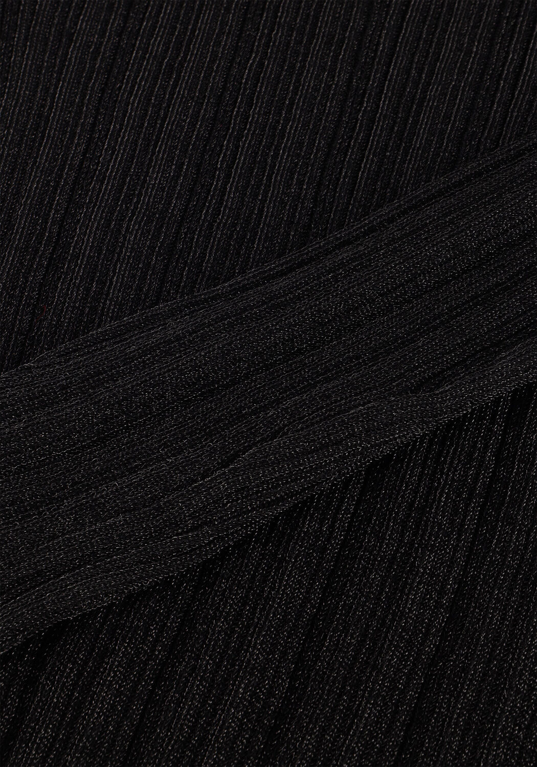 Zwarte GESTUZ Tops & T-shirts SILVIGZ RIB LS OFF SHOULDER - large