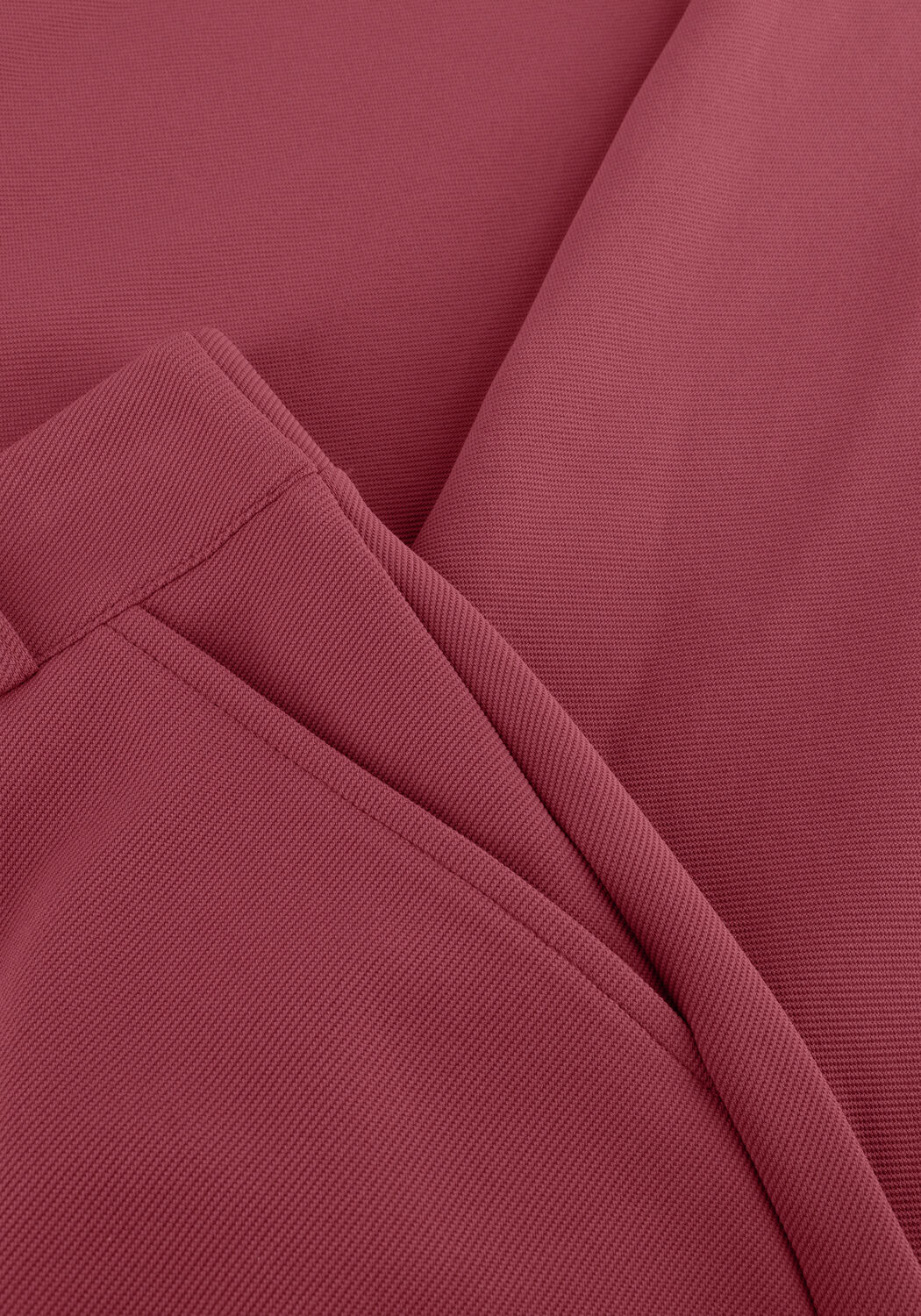 Paarse STUDIO ANNELOES Wijde broek Luz twill trousers - large