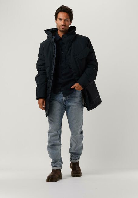 Blauwe G-STAR RAW  VODAN PDD HDD PARKA - large