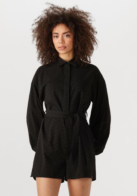 Zwarte REFINED DEPARTMENT Playsuits DELPHINE - large