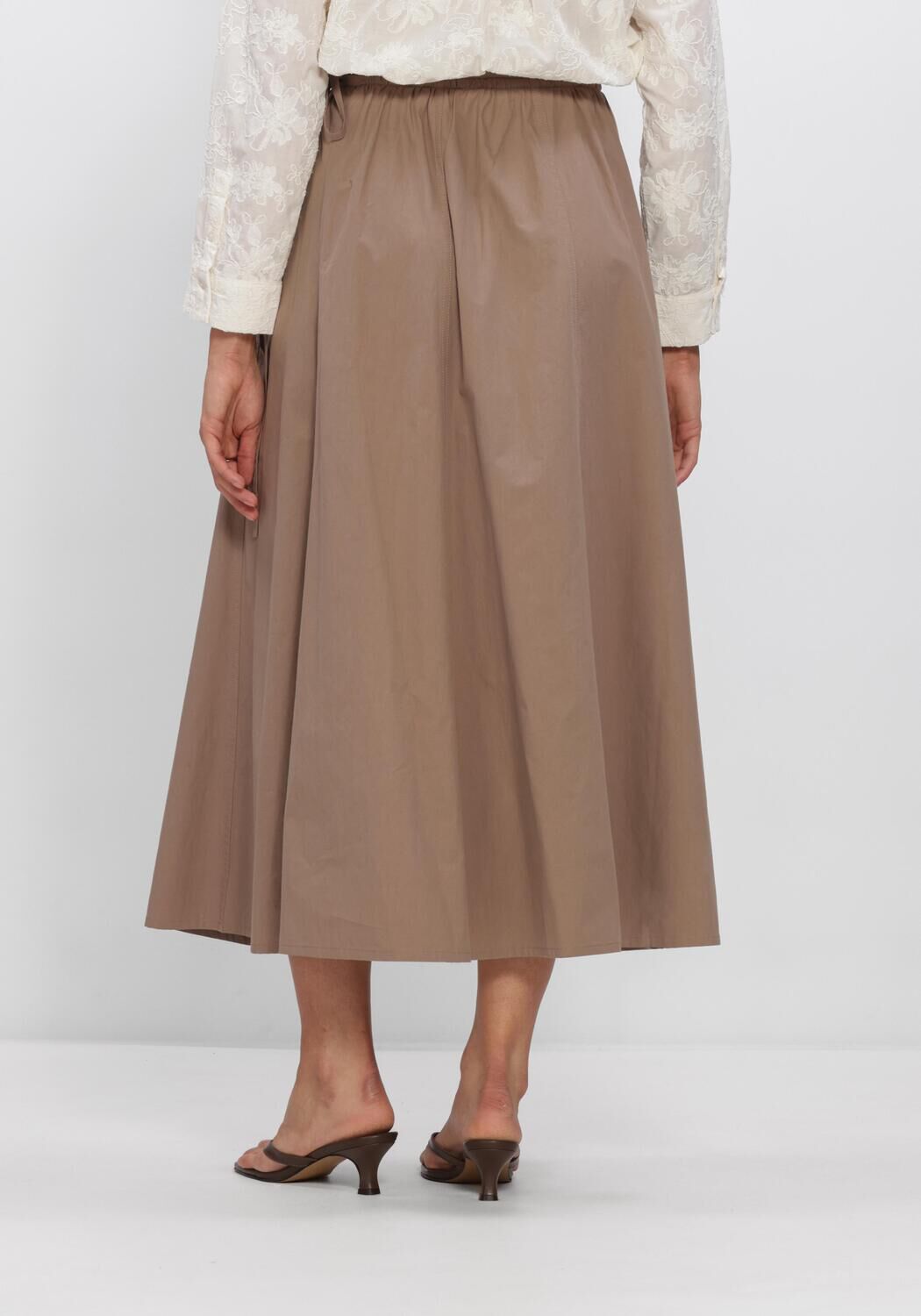 Lichtgrijze MSCH COPENHAGEN Rokken MSCHSUS SKIRT - large