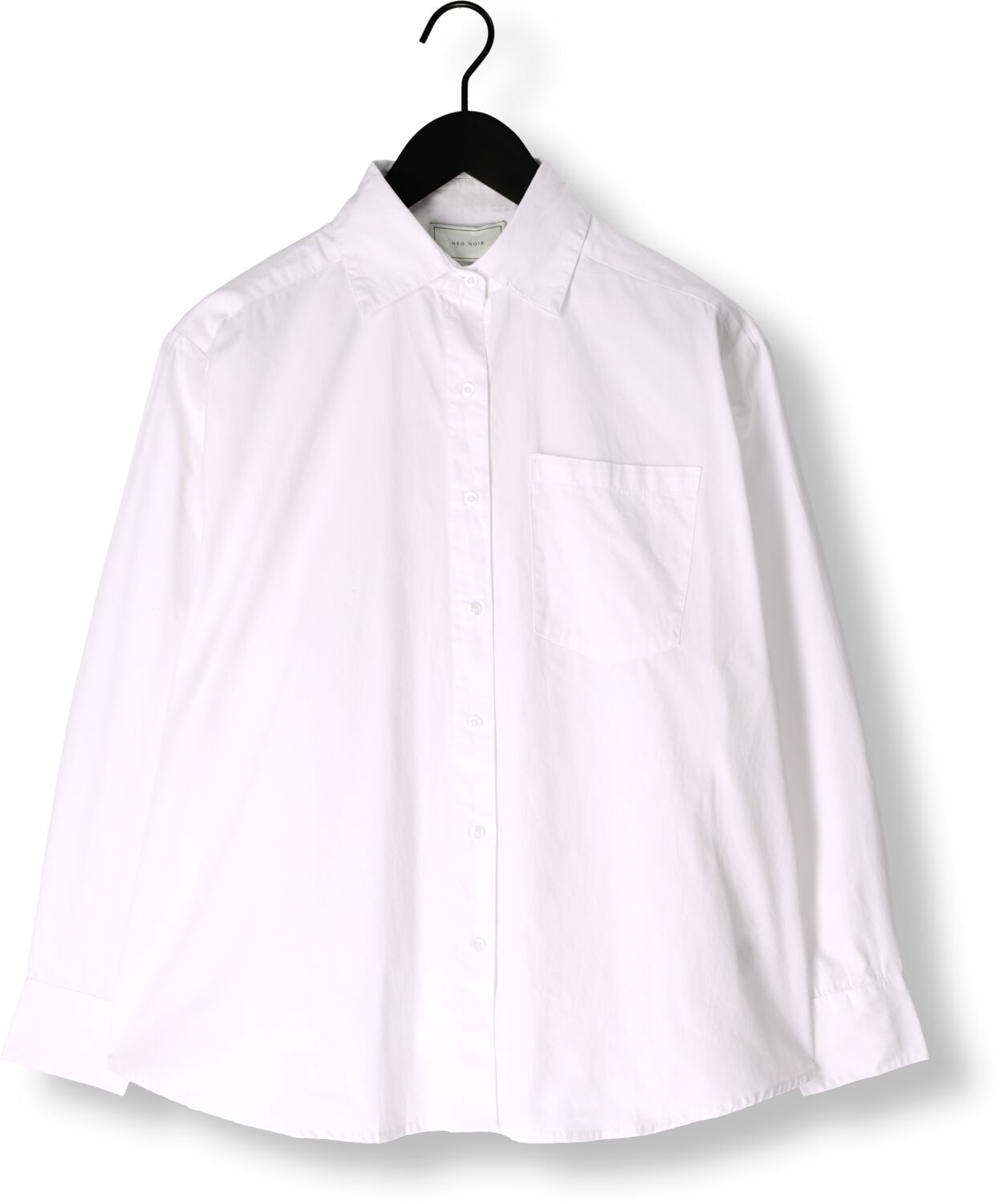 NEO NOIR Dames Blouses Dalma C Poplin Shirt Wit