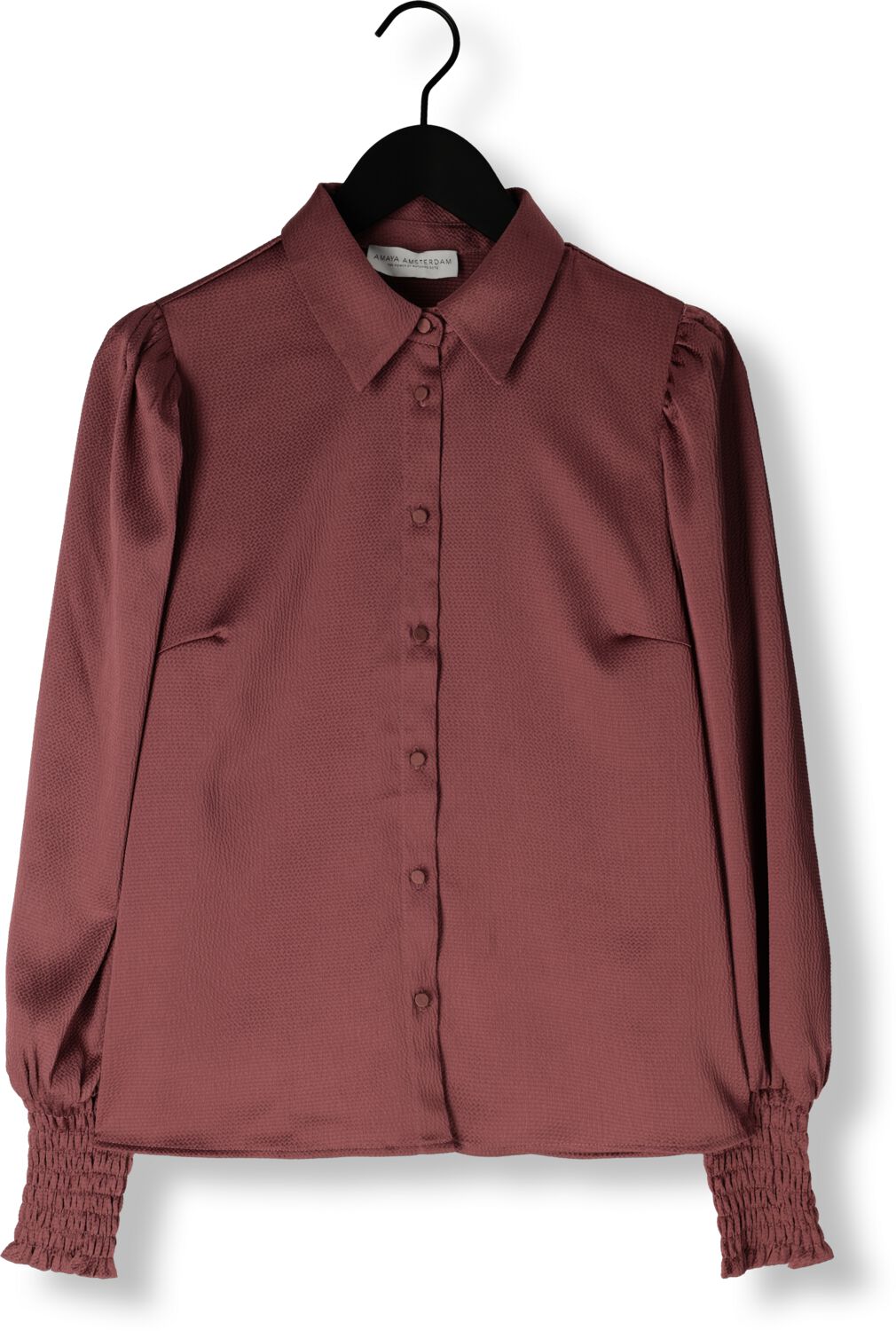 AMAYA AMSTERDAM Dames Blouses Dexter Blouse Paars
