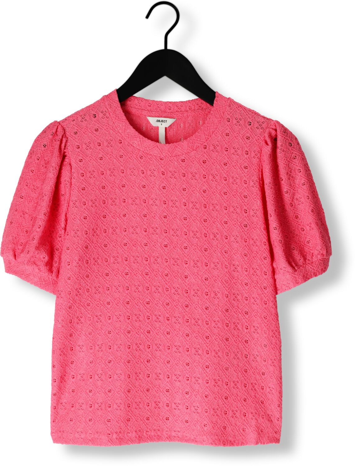 OBJECT Dames Tops & T-shirts Objlaila S s Re Top Roze