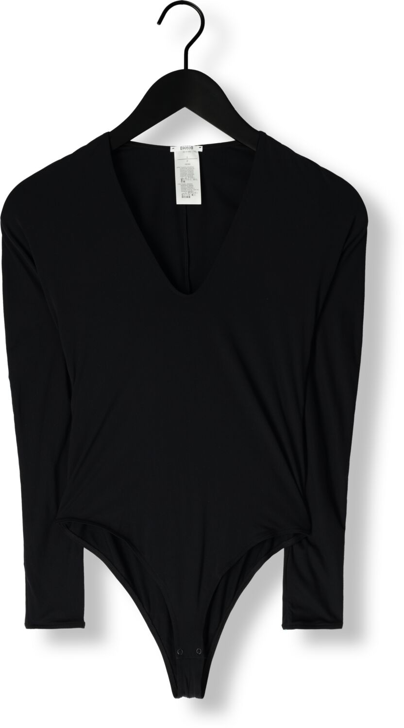 WOLFORD Dames Tops & T-shirts The V Neck Body Zwart