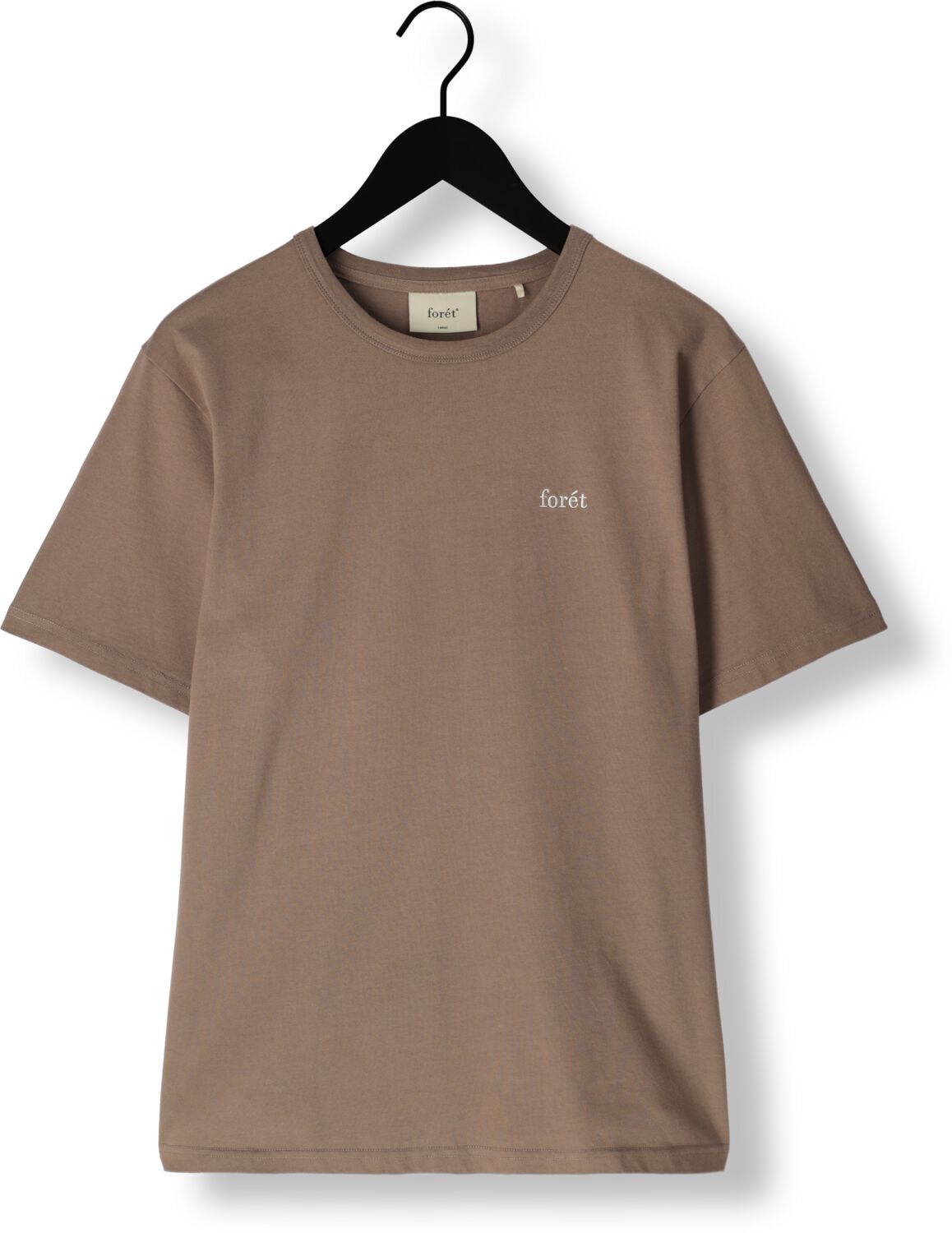 FORÉT Forét Heren Polo's & T-shirts Bass T-shirt Bruin