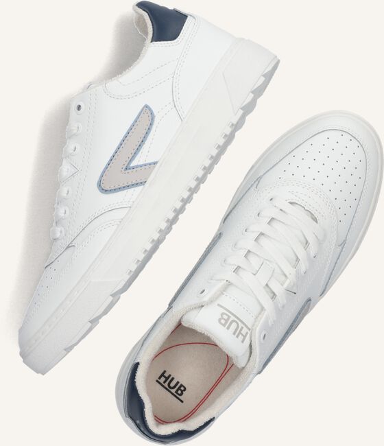 Witte HUB Lage sneakers DUKE Witte HUB Lage sneakers DUKE - large
