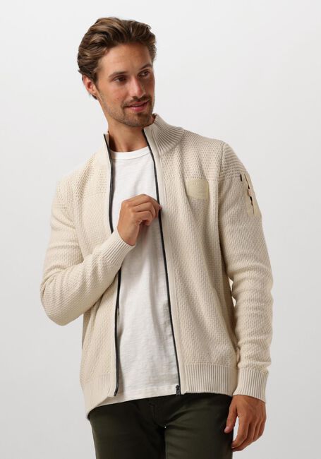 Beige PME LEGEND Vest ZIP JACKET COTTON STRUCTURE - large