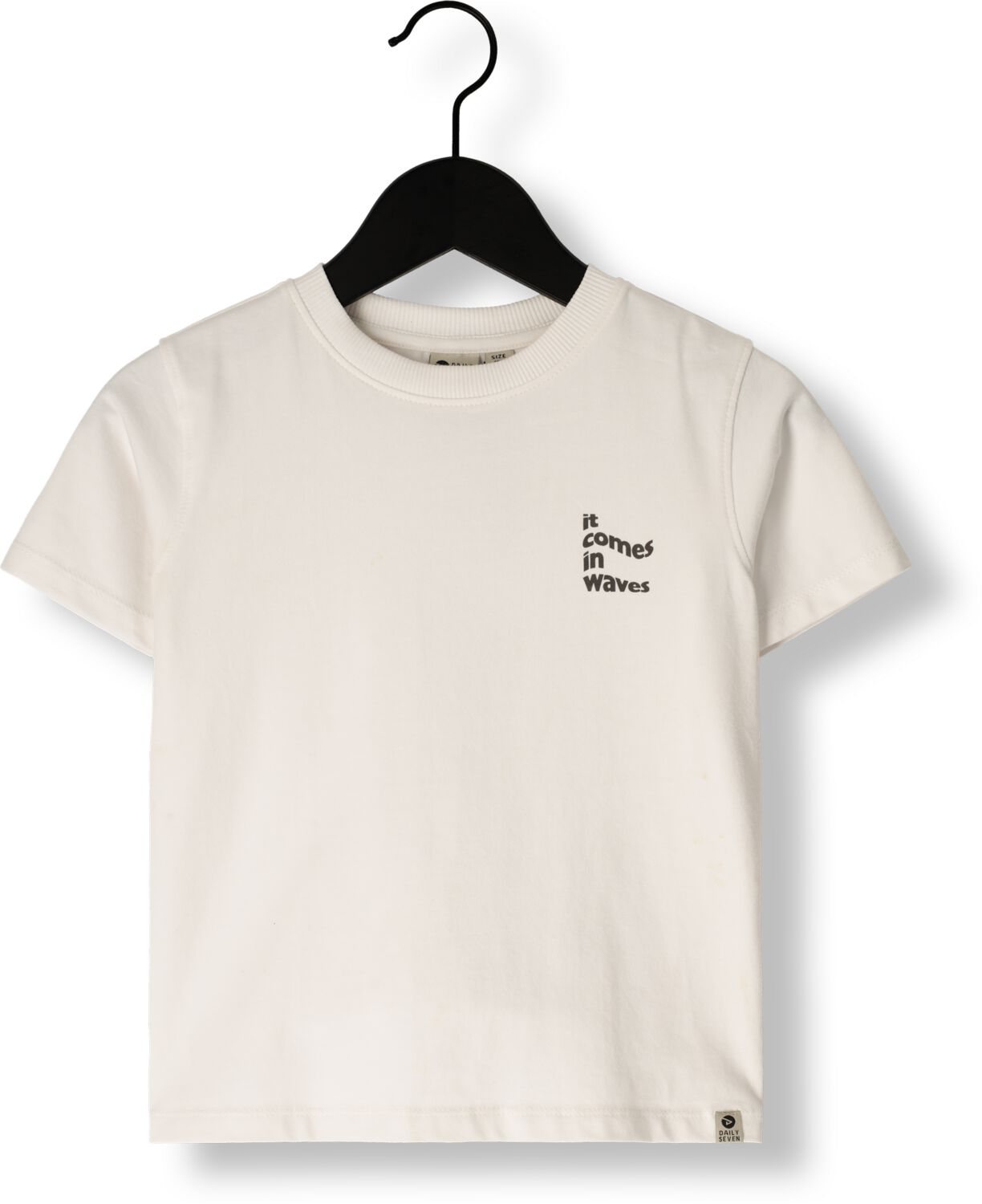 DAILY7 Jongens Polo's & T-shirts T-shirt Print Wit