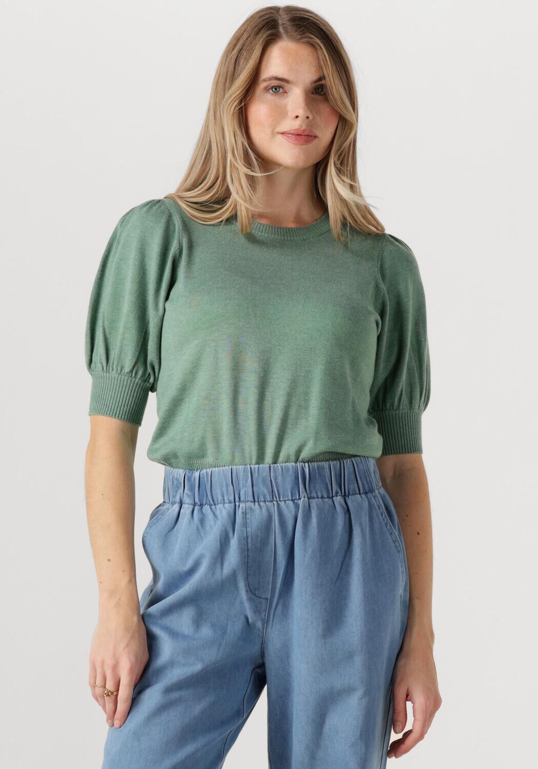 MINUS Dames Truien & Vesten Liva Knit Tee Groen