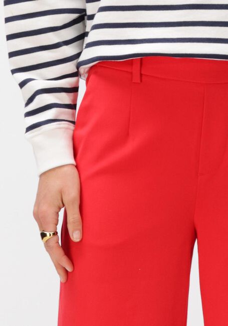Rode OBJECT Wijde broek OBJLISA WIDE PANT - large