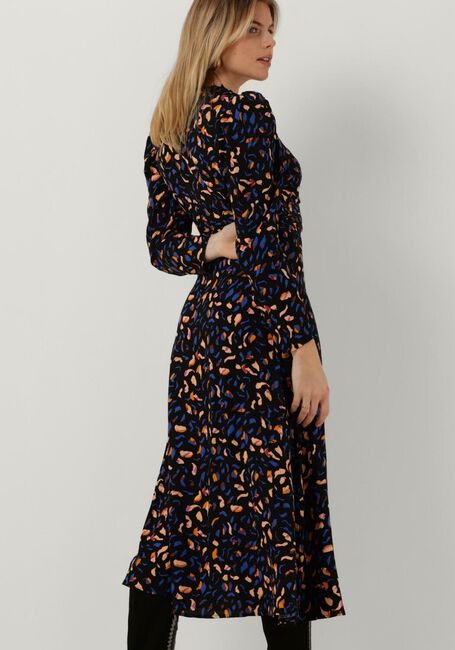 Zwarte Y.A.S. Midi jurk YASSPILO LS LONG DRESS - large