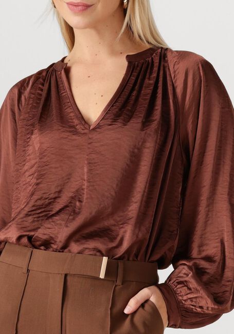 Bruine AAIKO Blouses ALANZA VIS 521 - large