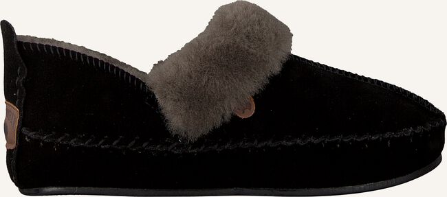 Zwarte WARMBAT Pantoffels POLARFOX WOMEN SUEDE Zwarte WARMBAT Pantoffels POLARFOX WOMEN SUEDE - large