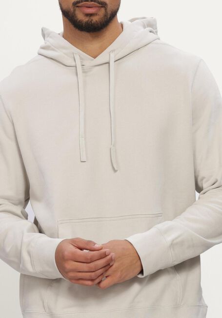 Beige CALVIN KLEIN Trui LS EU 350TERRY BADGE HOODIE - large