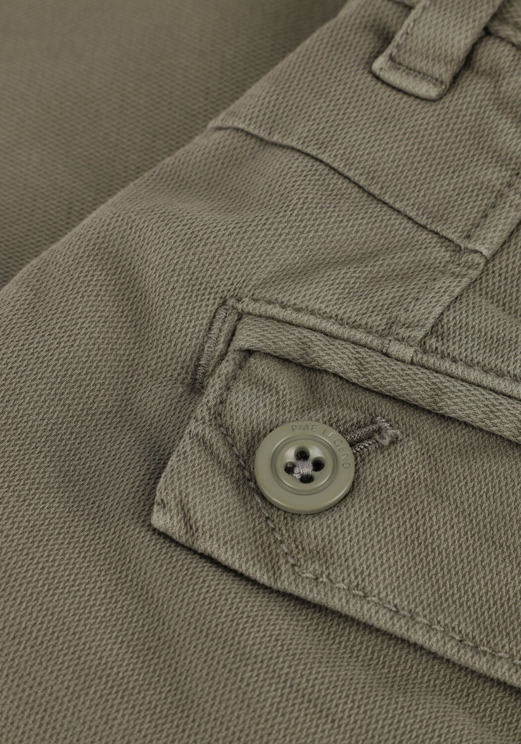 Groene PME LEGEND Korte broek TWIN WASP CHINO SHORTS FANCY STRUCTURED - large