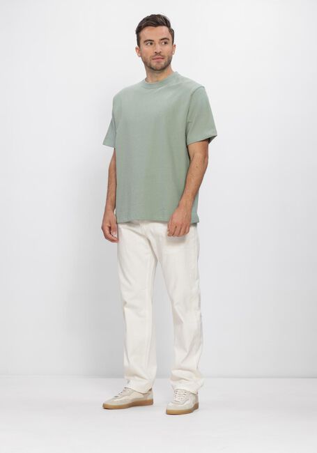 Groene DSTREZZED T-shirt LASSE TEE - large