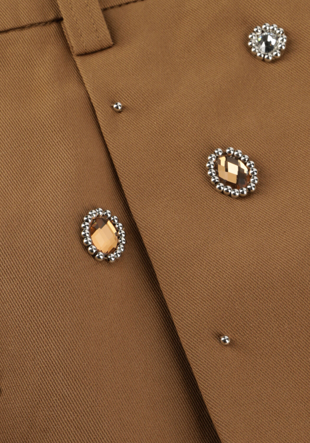 Bruine SILVIAN HEACH Korte broek SHORTS MANGIR - large