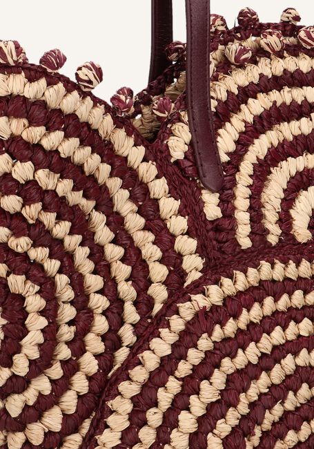 Bordeaux VANESSA BRUNO Schoudertas PANIER Bordeaux VANESSA BRUNO Schoudertas PANIER - large