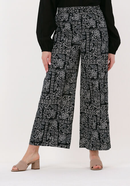 Zwarte JUST FEMALE Wijde broek STRONG PANTS - large
