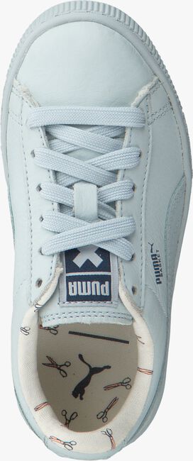 Blauwe PUMA Sneakers TINY COTTONS LEATHER  - large