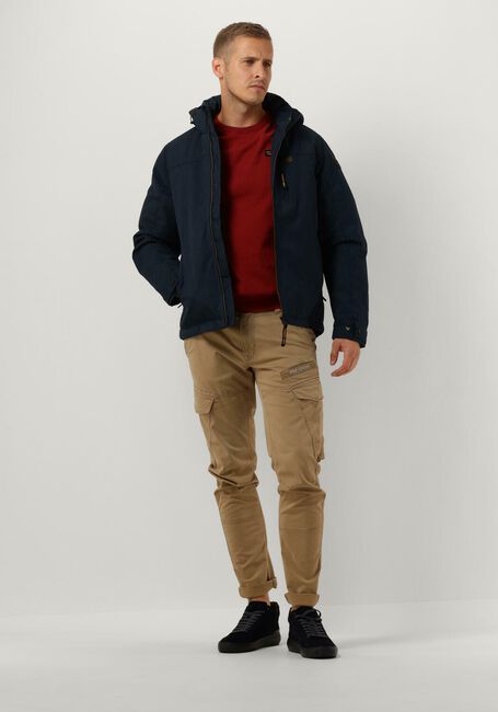 Donkerblauwe PME LEGEND Parka's SEMI LONG JACKET STRATOR ICON 2.0 MELANGE TWILL Donkerblauwe PME LEGEND Parka's SEMI LONG JACKET STRATOR ICON 2.0 MELANGE TWILL - large