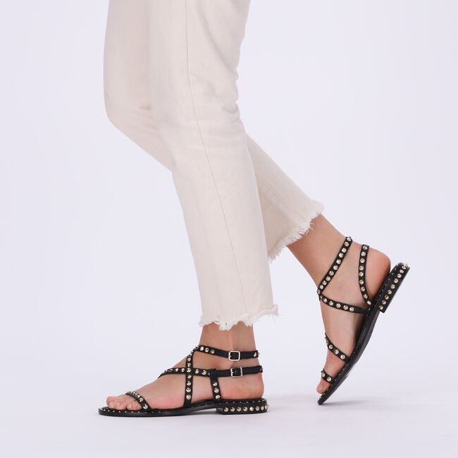 Zwarte ASH Platte sandalen PETRA Zwarte ASH Platte sandalen PETRA - large