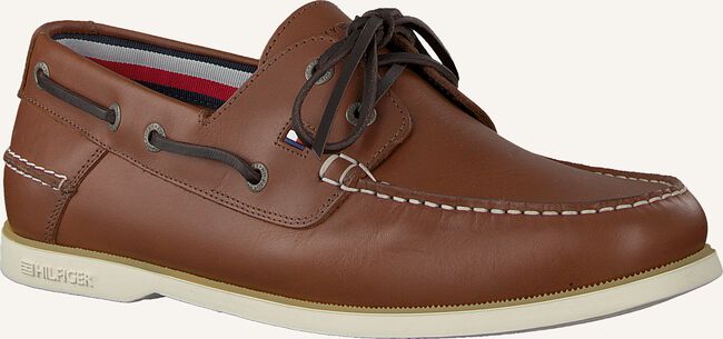 Cognac TOMMY HILFIGER Instappers CLASSIC BOATSHOE Cognac TOMMY HILFIGER Instappers CLASSIC BOATSHOE - large