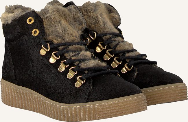 Zwarte BULLBOXER Veterboots AIB504 Zwarte BULLBOXER Veterboots AIB504 - large