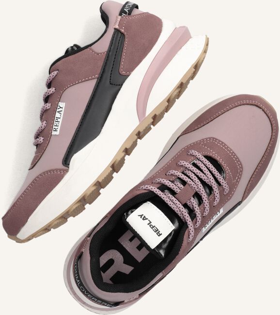 Roze REPLAY Lage sneakers ATHENA JR Roze REPLAY Lage sneakers ATHENA JR - large