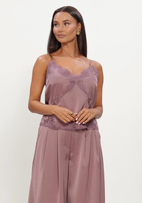 Paarse DANTE6 Tops & T-shirts LIGNE LACE CAMISOLE TOP - large