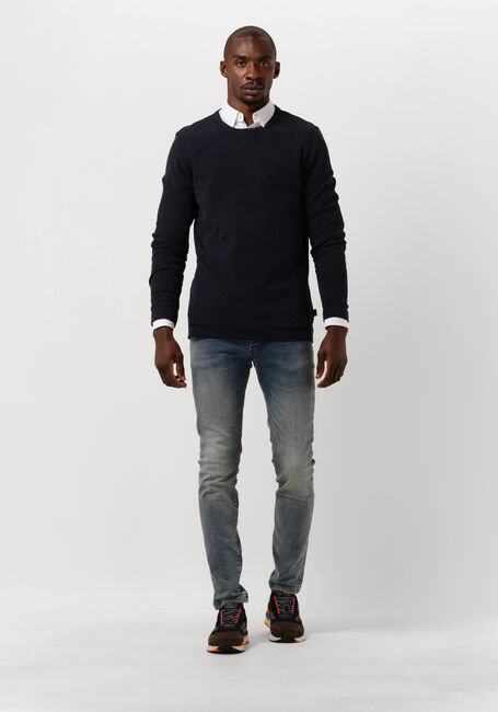 Donkerblauwe BOSS Trui TEMPEST Donkerblauwe BOSS Trui TEMPEST - large