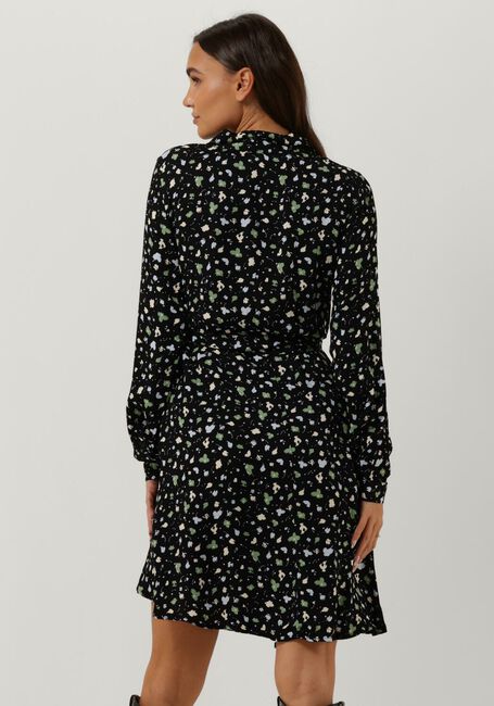 Zwarte SELECTED FEMME Mini jurk FIOLA LS AOP SHIRT DRESS - large