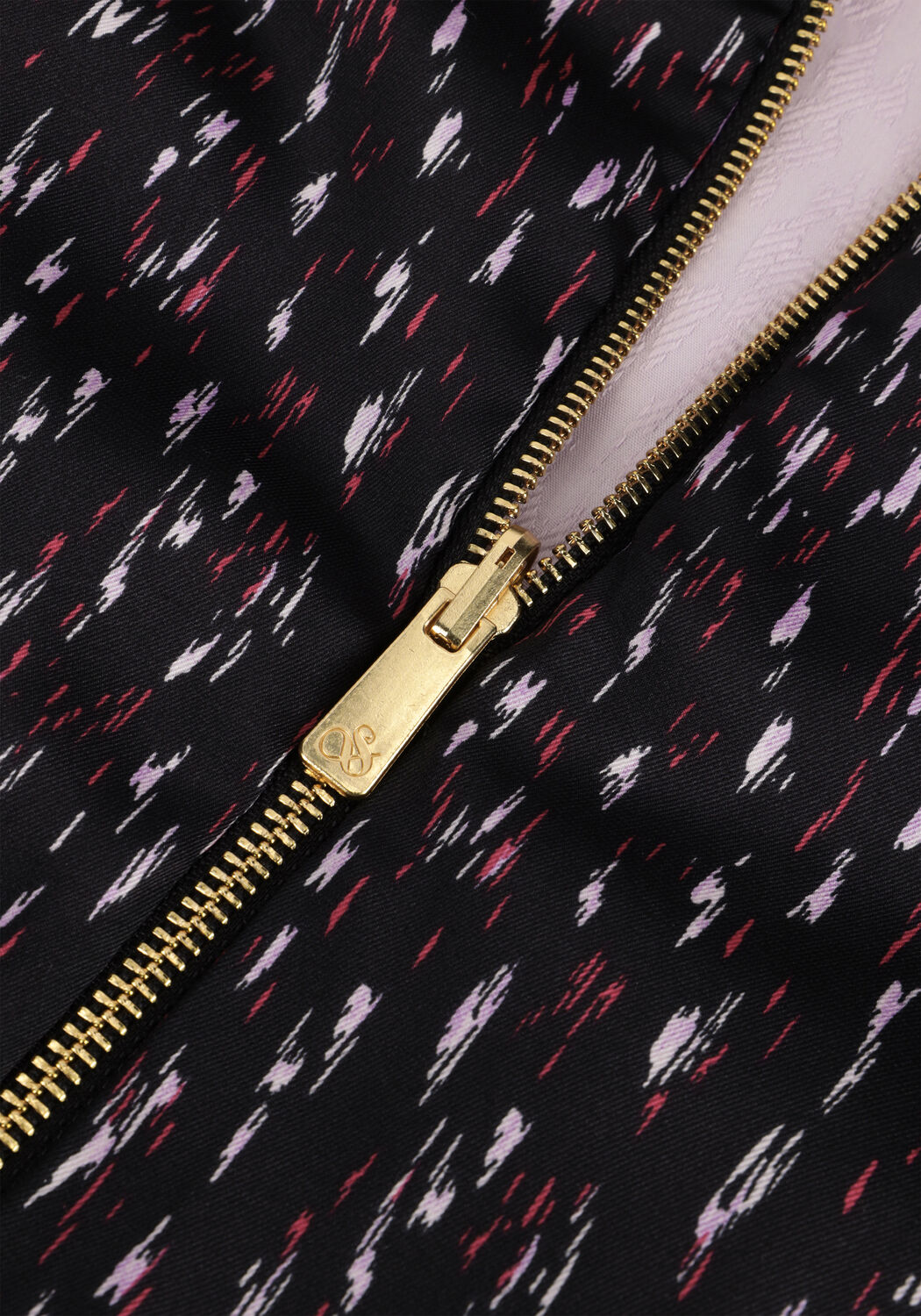 Zwarte SCOTCH & SODA Jack PRINTED REVERSIBLE BOMBER JACKET WITH PADDING - large