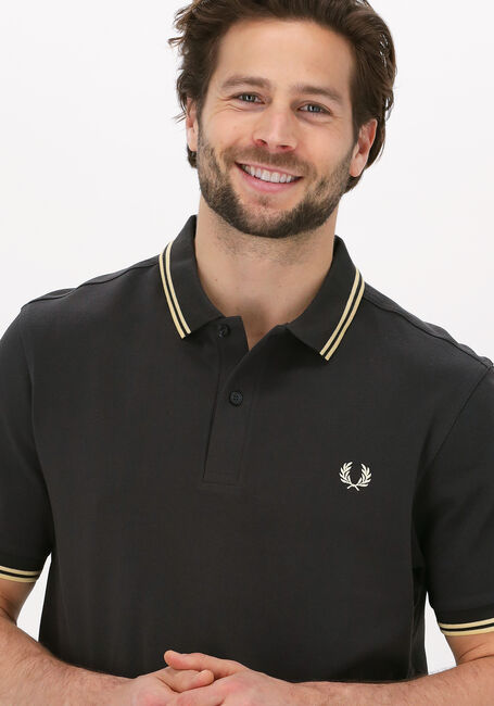 Grijze FRED PERRY Polo TWIN TIPPED FRED PERRY SHIRT - large