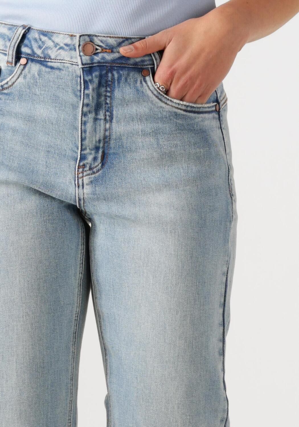 MY ESSENTIAL WARDROBE Dames Jeans Dangomw 144 High Straight Y Blauw